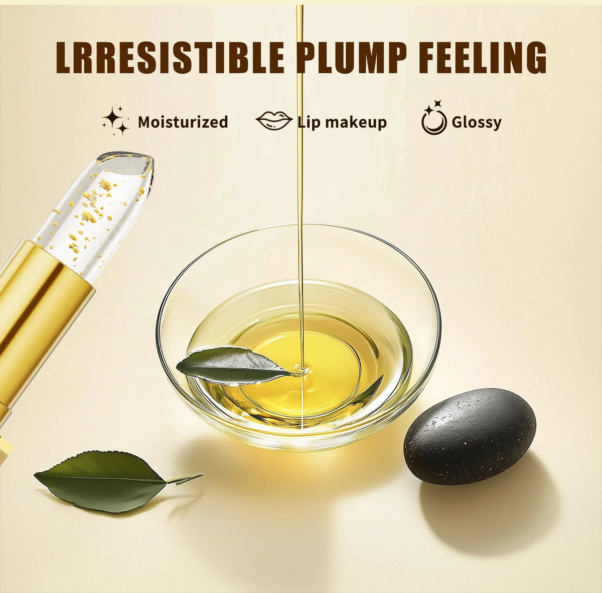 Hellokiss Crystal Color-changing Petal Lipstick for Women Moisturizes long-lasting and non-sticky cup lip balm