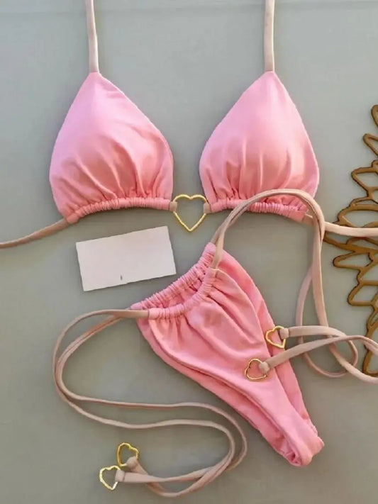 2026 Micro Bikinis Push Up Women Swimsuits Sexy Swimwear Brazilian Bikini Set Thong Biquini Print Swimsuit Summer Beachwear