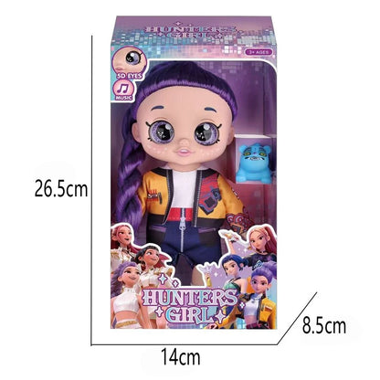 K-Pop Demon Hunters Doll: Hasbro Musical & 5D Glitter Eyes