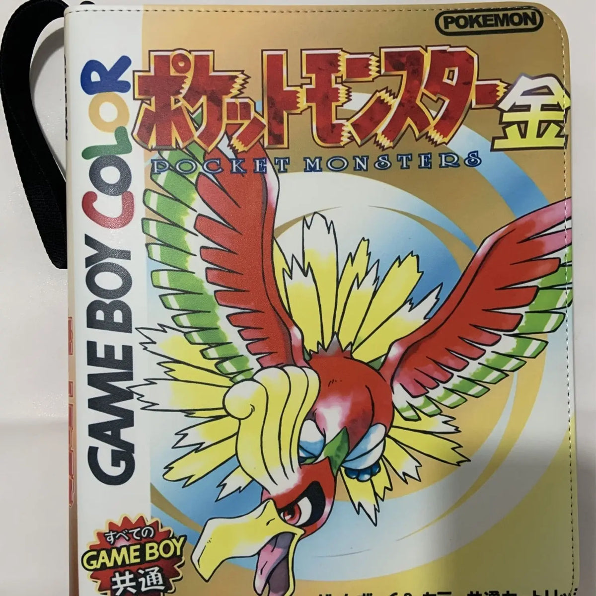 New Gb Pikachu Cartoon Anime Battle Card Booklet Zipper Binder