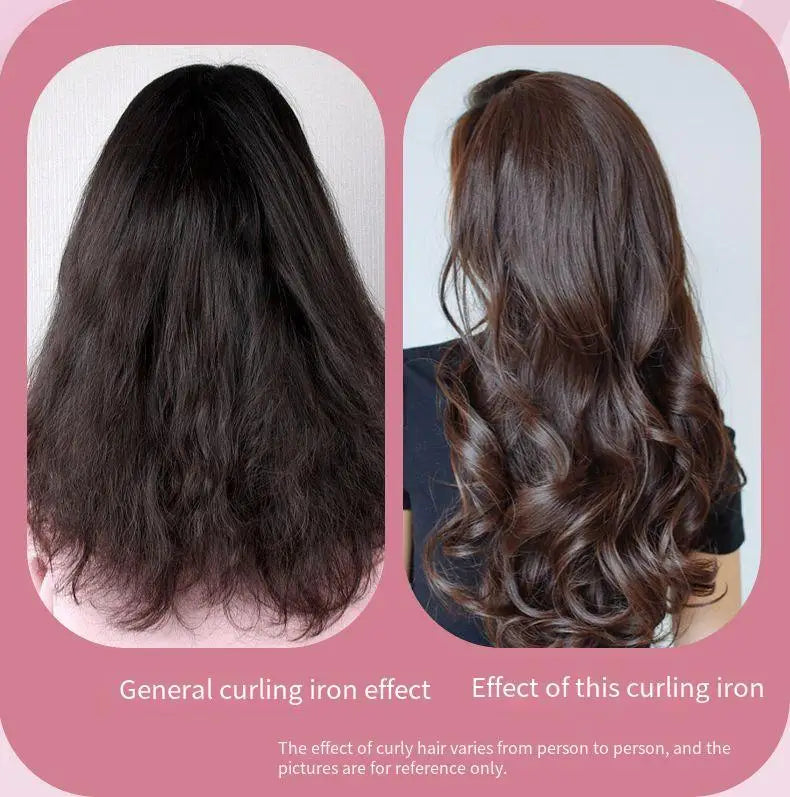 Fully Automatic Curling Iron Anti-Tangle Hair Curler with Negative Ions Latest Curling Wand Hair Curler for long-lasting styling