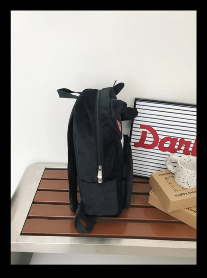 TAKARA TOMY Pokemon Backpack Gengar Student School Bag Children's Gifts Cartoon Kawaii SchoolBag Mochila