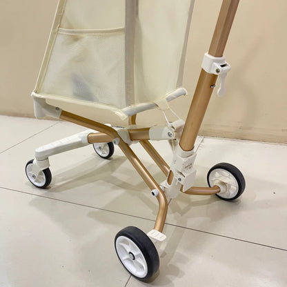Lightweight Travel Stroller High Quality Baby Stroller Comfortable 1-8 Years Old Foldable Four Wheels Stroller Pram