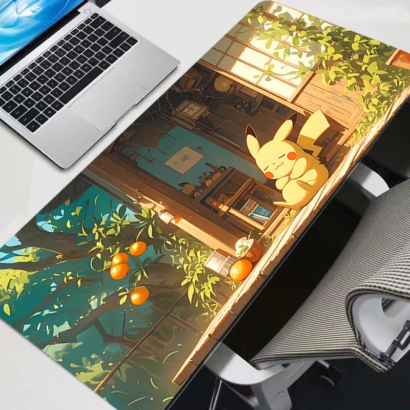 Pokémon Gengar & Ghost-Type XXL Gaming Mouse Pad: Purple Shadow Anime Desk Mat
