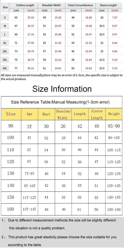 Pokémon Anime Squirtle Printing Cotton T-shirt 2026 Women's Summer New American Hip-hop Trend Daily Loose Y2K Parent-child Top