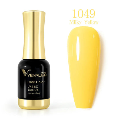 Venalisa TPO FREE Tempered Top Coat Nail Paint Gel Platinum Gel Polish Nail Soak Off UV LED Gel Polish Nail Lacquer Varnishes
