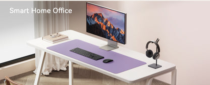 YSAGi Premium PU Leather Desk Mat: Non-Slip Waterproof Office Protector