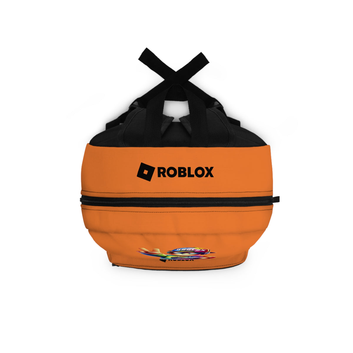 Top view of crusta Roblox backpack showing durable zippers and handle at dobermenpremier.com